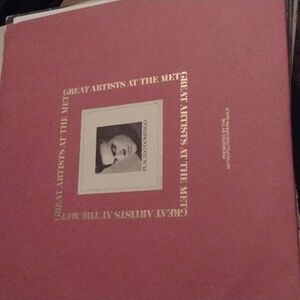 Placido Domingo LP metropolitan Opera guild